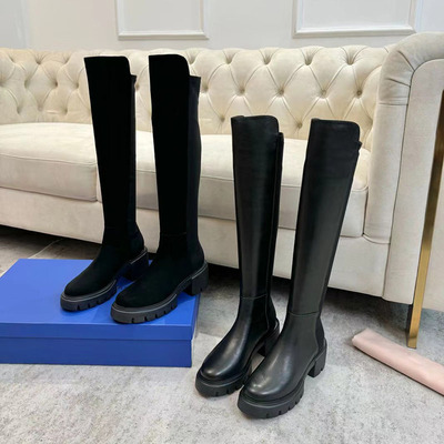 sw5050过膝长靴女厚底显瘦长筒靴