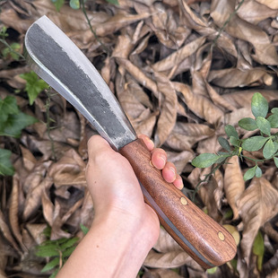 砍柴刀户外柴刀特殊钢劈柴刀砍树刀手工锻打柴刀砍柴专用刀高硬度