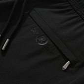 冰丝男裤 子薄款 休闲运动裤 免烫舒适中年男裤 夏季 裤 宽松直筒裤 长裤