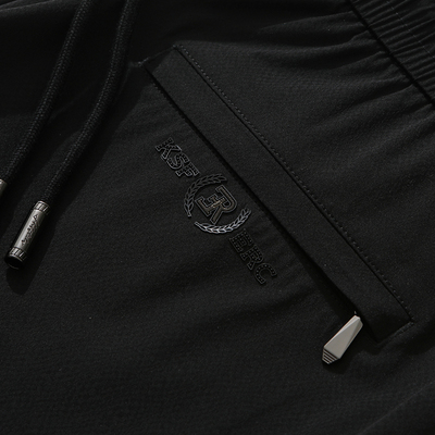 冰丝运动裤直筒长裤中年休闲裤夏