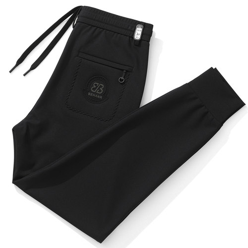 威柏狼秋冬束脚裤小脚运动裤厚款