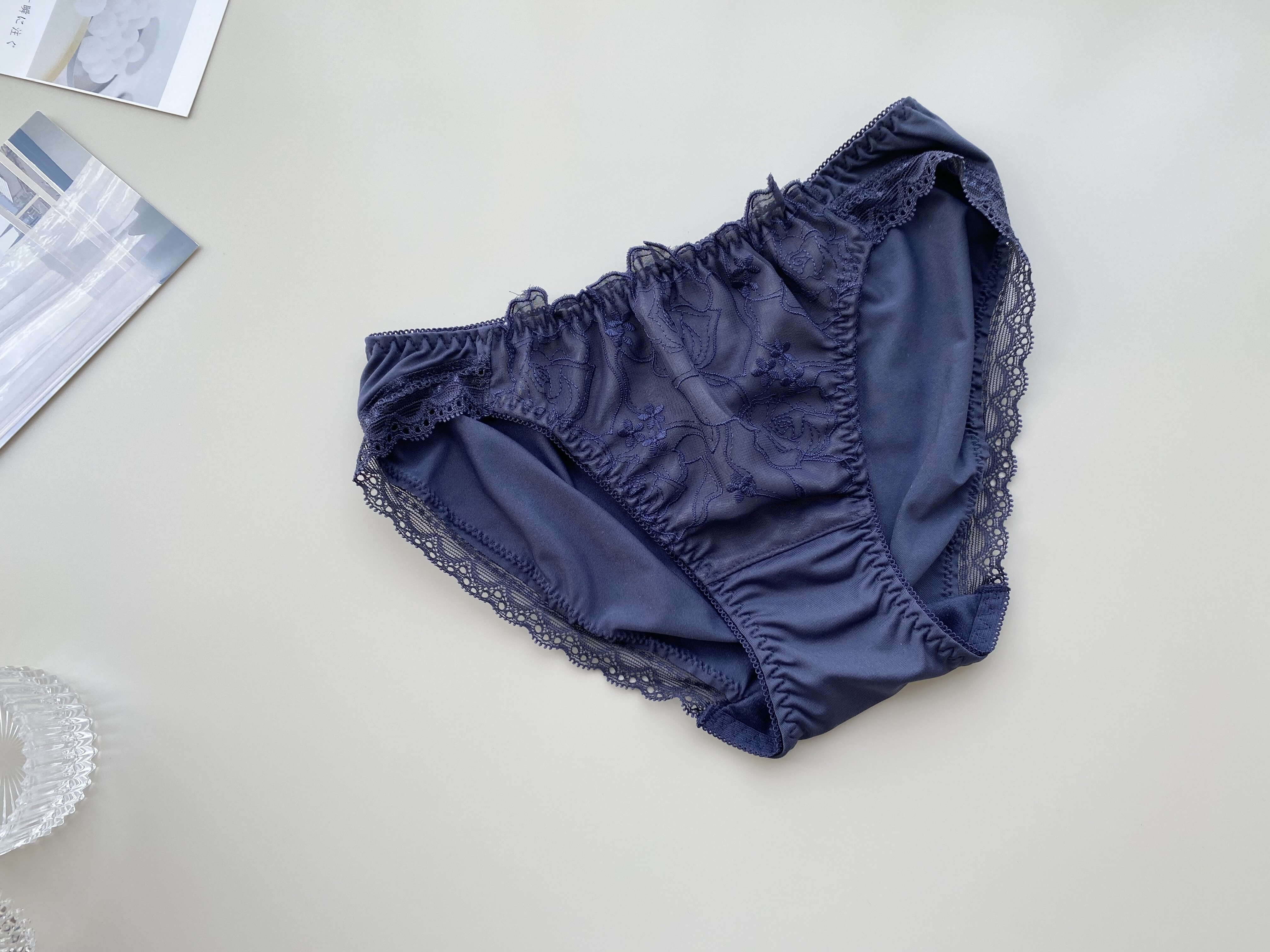 日系牛奶丝低腰三角裤内裤少女ml买一条不发货