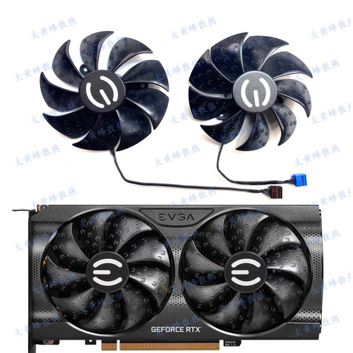 EVGA/艾维克科技RTX3060 3060ti XC BLACK显卡风扇PLD09220S12HH