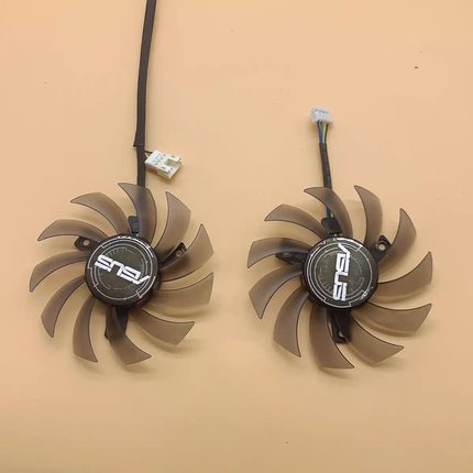 ASUS 华硕 GTX950 960 1060 660 750Ti 760 770 RX560 显卡风扇