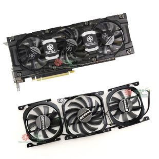 适用于映众GTX760 670冰龙黑金680 GTX660ti冰龙超级版 显卡风扇