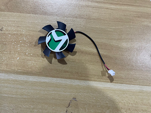 灵动鲨 铭瑄GTX610 GT430 220黄金版 4.5显卡散热风扇 盈通GT210