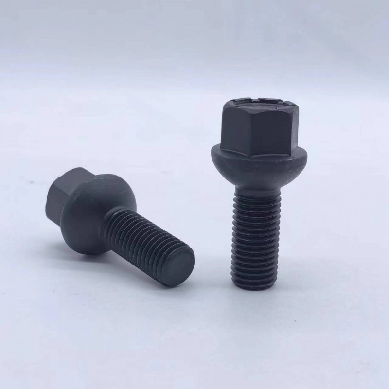 适用奇瑞风云旗云汽车轮毂螺丝车轮螺栓17对边M12x1.5牙长26mm
