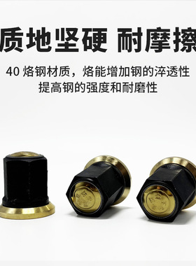 M22M23M24防尘帽富华桥BPW桥通用半挂车卡车轮胎螺丝帽1.5细牙