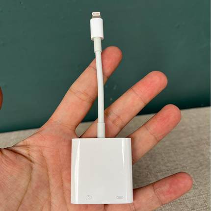 苹果手机原装正品ipad接相机Lightning闪电转USB3转换器u盘a1619