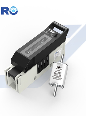 光伏直流刀型熔断器NT1 250A方管保险熔芯NH1系列刀型触头熔断器