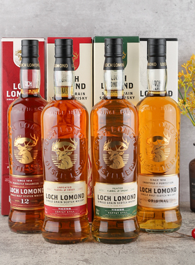 罗曼湖LOCH LOMOND苏格兰原装进口单一谷物 无泥煤味威士忌700ml