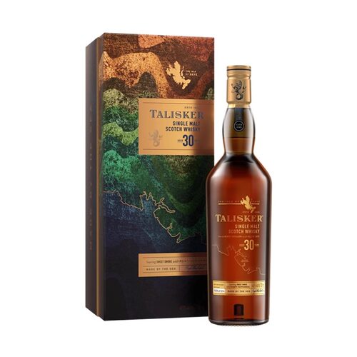 泰斯卡30年单一麦芽苏格兰威士忌Talisker 进口洋酒烟熏泥煤