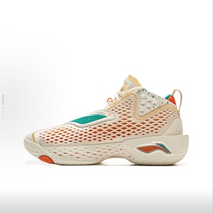 反伍5男子轻量高回弹中帮篮球鞋 新品 ABFV025 2025秋季 李宁篮球鞋