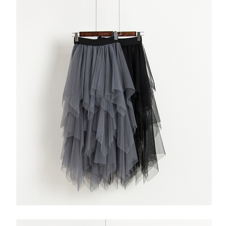 Spring new irregular skirt mesh skirt high waist skirt|msdalam kategori Butik wanita / wanita, skirt - dari Buy2taobao.com untuk memberikan perkhidmatan ejen Taobao profesional membeli