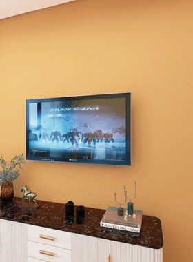 明黄色无缝墙布高3米 简约现代家装奶油色全屋浅咖色牛油果绿壁布