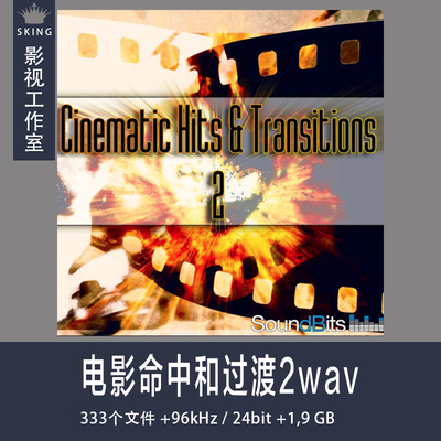 电影命中和过渡SoundBits Cinematic Hits and Transitions 2 WAV