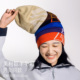 奥尼捷保暖针织帽户外跑步运动帽防风防寒冷帽冬季 徒步登山羊毛帽