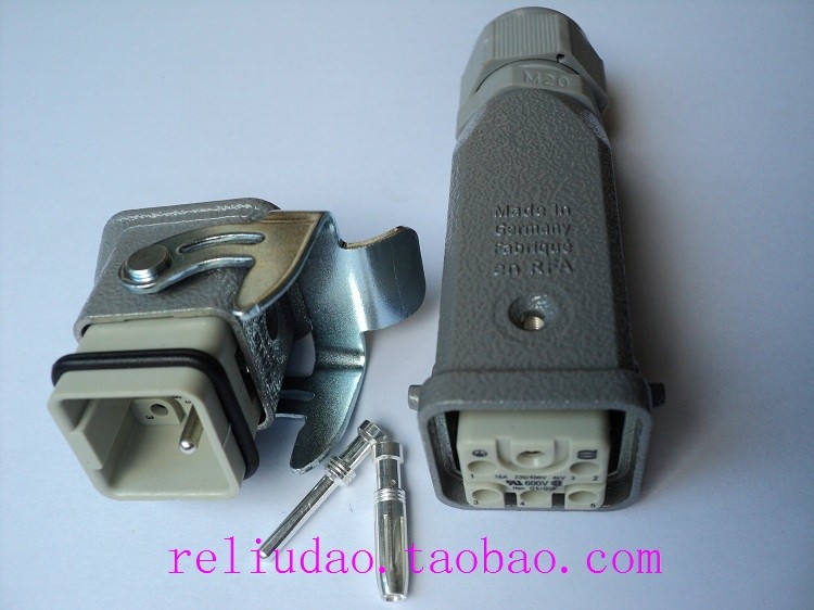 HAN-Q5-MF连接器HARTING五芯16A