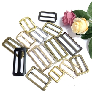 箱包五金配件日扣加粗金属H扣日字扣压铸调节扣内径2/3.2/3.8/5cm