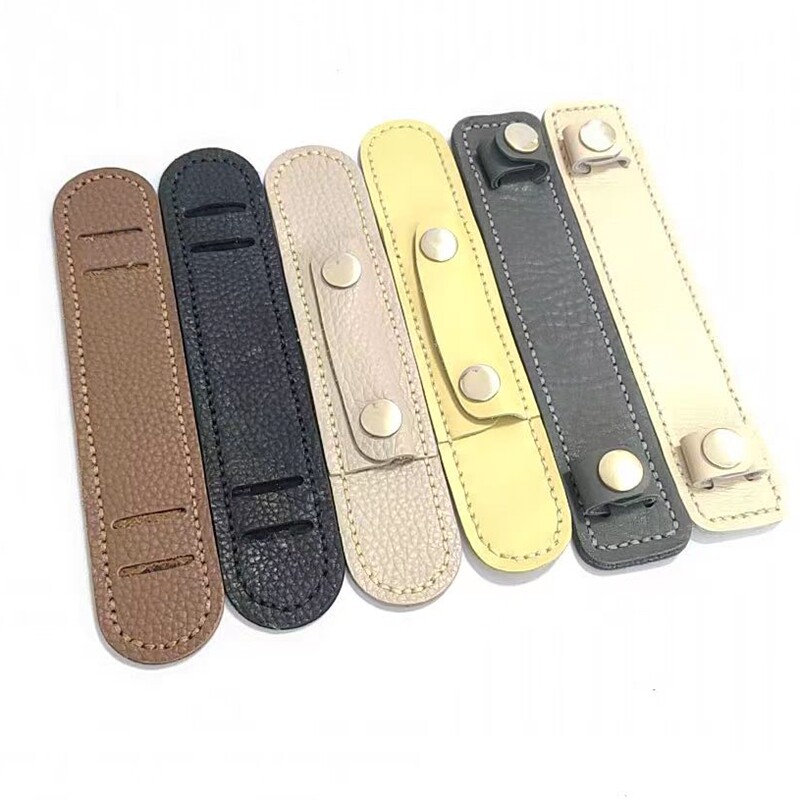 链条包减压肩托植鞣皮链条牛皮肩垫纯手头层皮女包包链条真皮垫肩