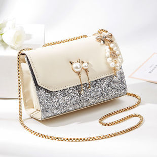 女包高端大气上档次包包女2023新款网红链条包时尚单肩包斜挎包百