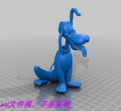 高飞狗米奇米妮米老鼠迪士尼三维立体图stl文件图3D打印模型素材