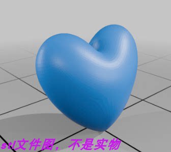 爱心装饰摆件艺术三维立体stl文件雕刻机3D打印模型素材