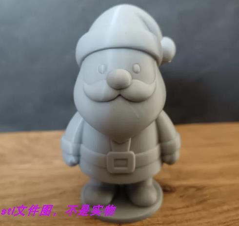 圣诞老人圣诞节人物装饰摆件丛林三维立体图stl文件3D打印模型