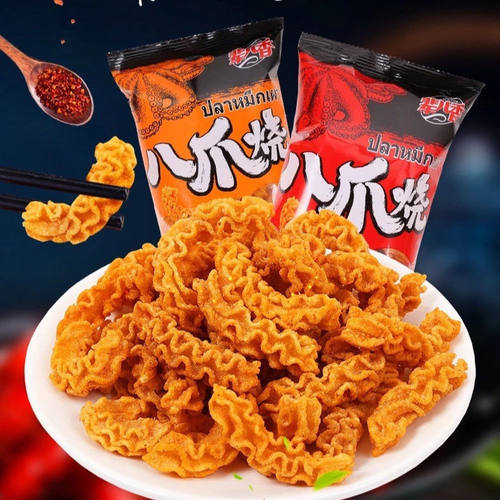 辈儿香八爪烧锅巴薯片膨化早餐礼包怀旧小吃追剧零食