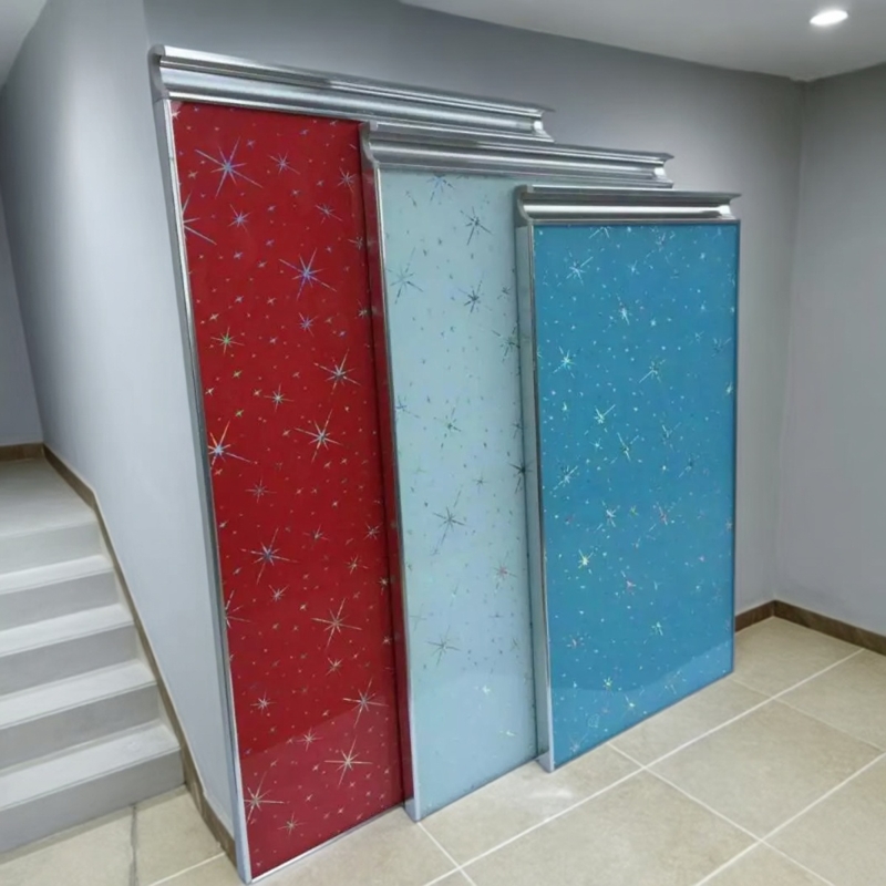 支持单个配做橱柜门定做门板晶钢门厨房整体橱柜门定制钢化玻璃门