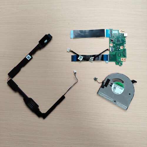 宏碁Chromebook CB713-1W N18Q2 充电小板 风扇扇叶 喇叭内置音箱