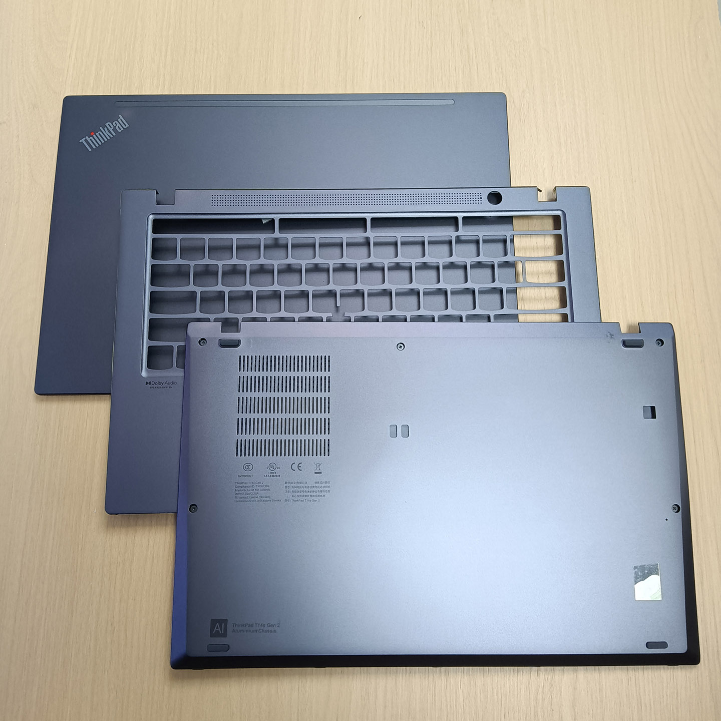 T14S2ACD壳键盘边框顶壳上下盖