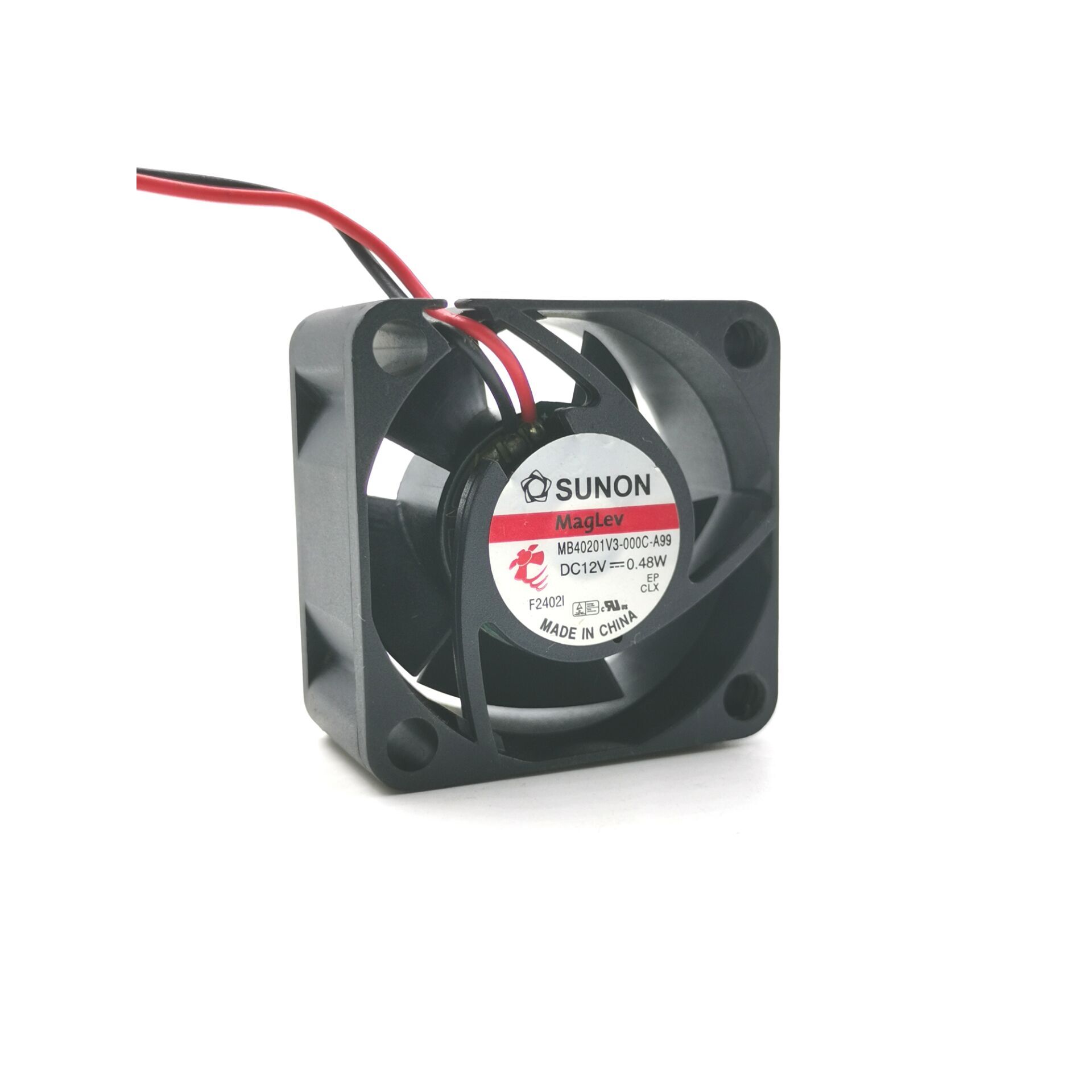 4CM厘米超级静音风扇 4020 12V 交换机/1u电源磁悬浮散热风扇