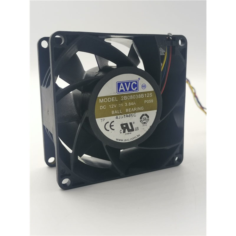 2B08038B12S  8038 12V 3.84A 8CM汽车改装超暴力散热风扇