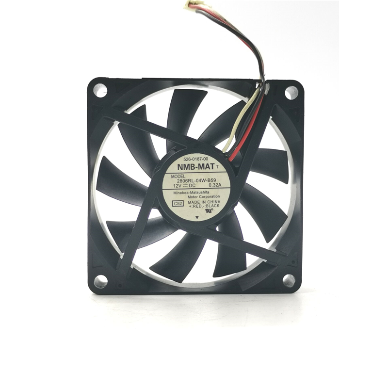 2806RL-04W-B59  7015 12V 3线带故障报警 7CM大风量静音风扇