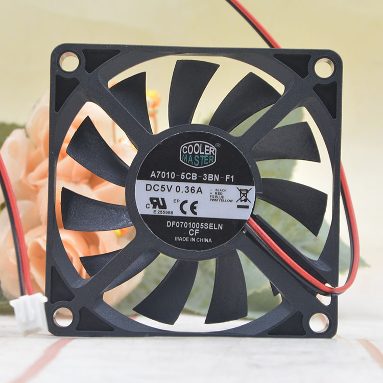 5v风扇 7010 笔记本 All 电脑机箱 7cm超静音USB风扇