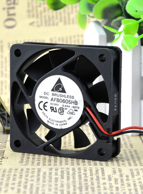6015 AFB0605HB 5V 0.45A 6CM 6厘米 散热风扇 2线