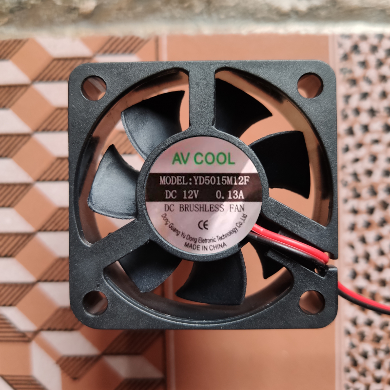 MODEL:YD5015 12V 0.09A 0.1A 0.13A 十二伏 小型散热风扇AV COOL