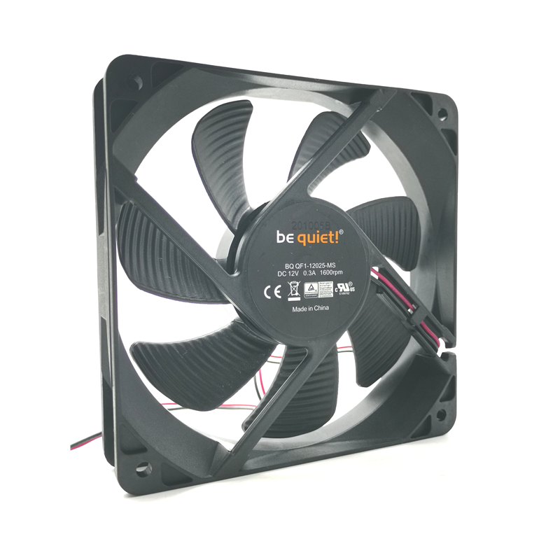 德商必酷be quiet！12025 12V 12CM电脑机箱电源静音散热风扇