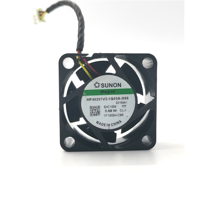 MF40201V2-1Q03A-G99  4020 12V 3线 交换机静音小风扇