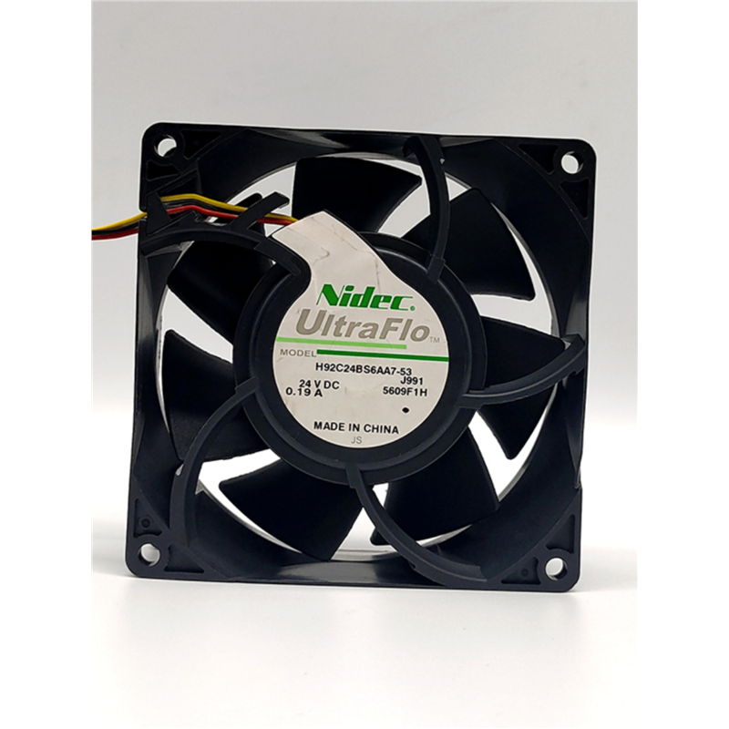 Nidec 24V0.19A 9232 H92C24BS6AA7-53 9CM 施耐德变频器散热风扇