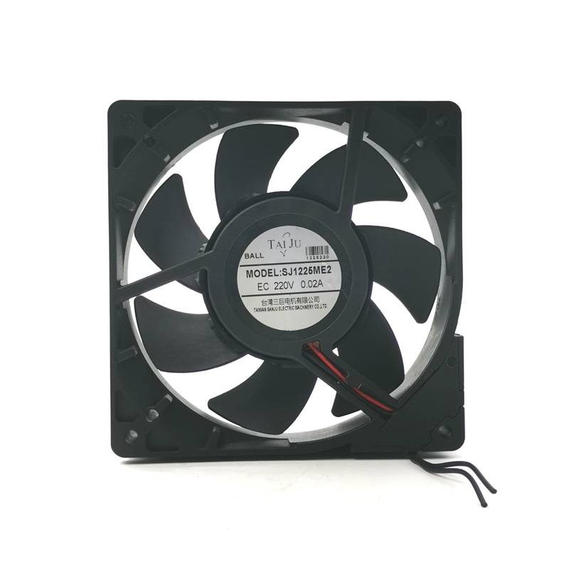 SJ1225ME2 台湾 220V 12025 0.02A 12CM静音大风散热风扇