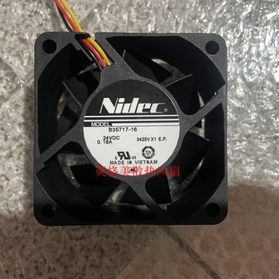 24V 0.18A 6025MM 工控散热风扇 变频器 B35717