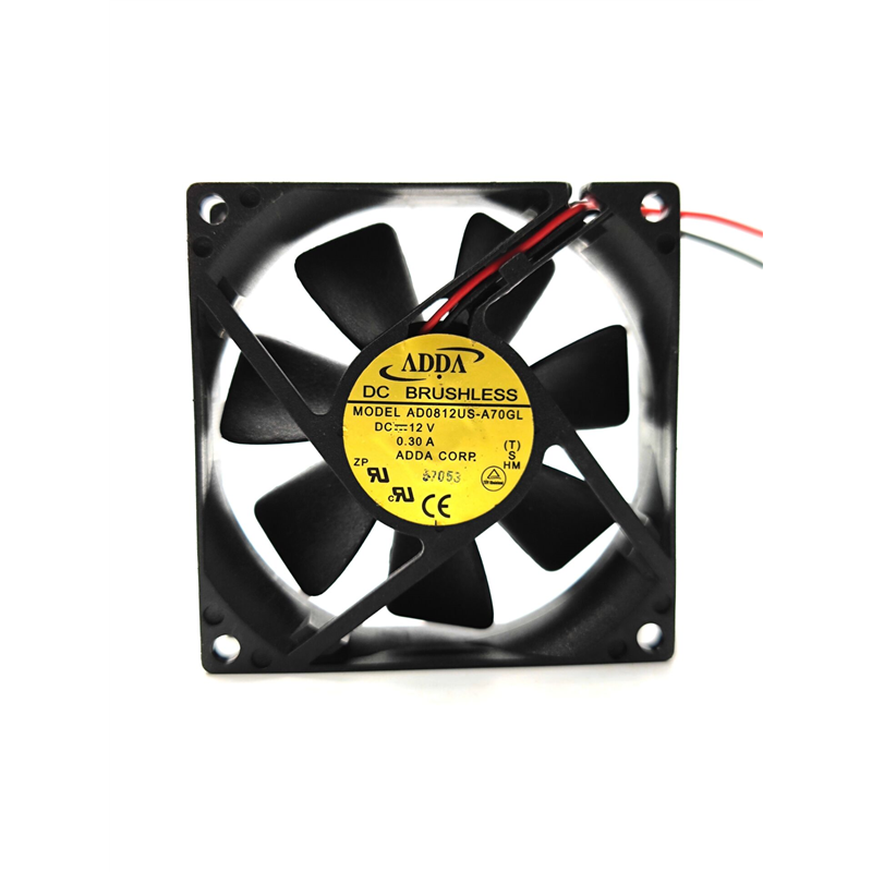 AD0812US-A70GL  8025 12V 8CM机箱电源静音大风量散热风扇