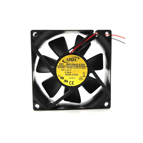 AD0812US-A70GL  8025 12V 8CM机箱电源静音大风量散热风扇