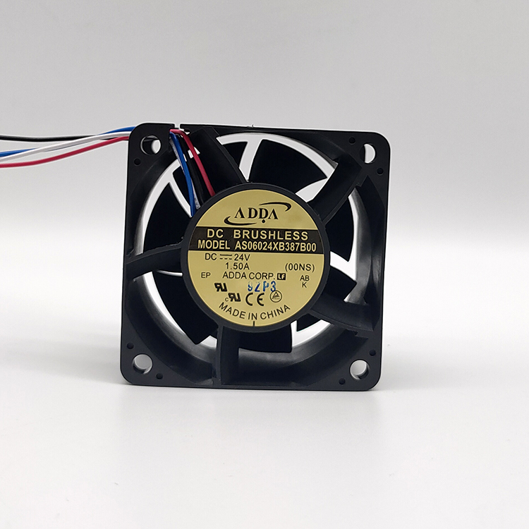 全新24V1.50A 6038 AS06024XB387B00 变频器 6CM暴力调速风扇