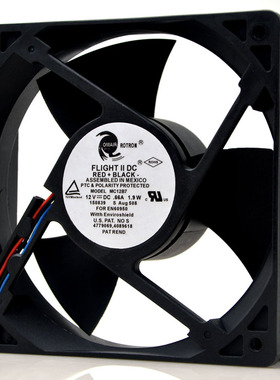 美国 COMAIR ROTRON 12cm 康姆罗顿12032 MC12B7 12V 3线风扇