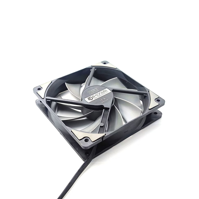 ID-COOLING 12025 12CM机箱超静音散热风扇无光4线PWM智能调速