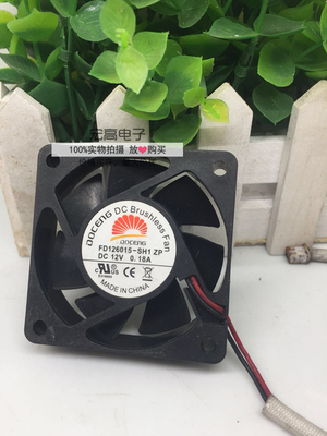 原装DOCENG直流无刷风扇 6015 FD126015-SH1 ZP DC12V 0.18A