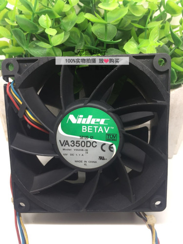 原装Nidec VA350DC V35208-35 9038 12V 1.1A X3100机箱散热风扇